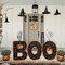 3 Piece Outdoor Boo Sign Halloween Decoration, Lighted Boo Yard Display Set, Boo Yard Sign for Halloween Indoor Lawn Decor, Black